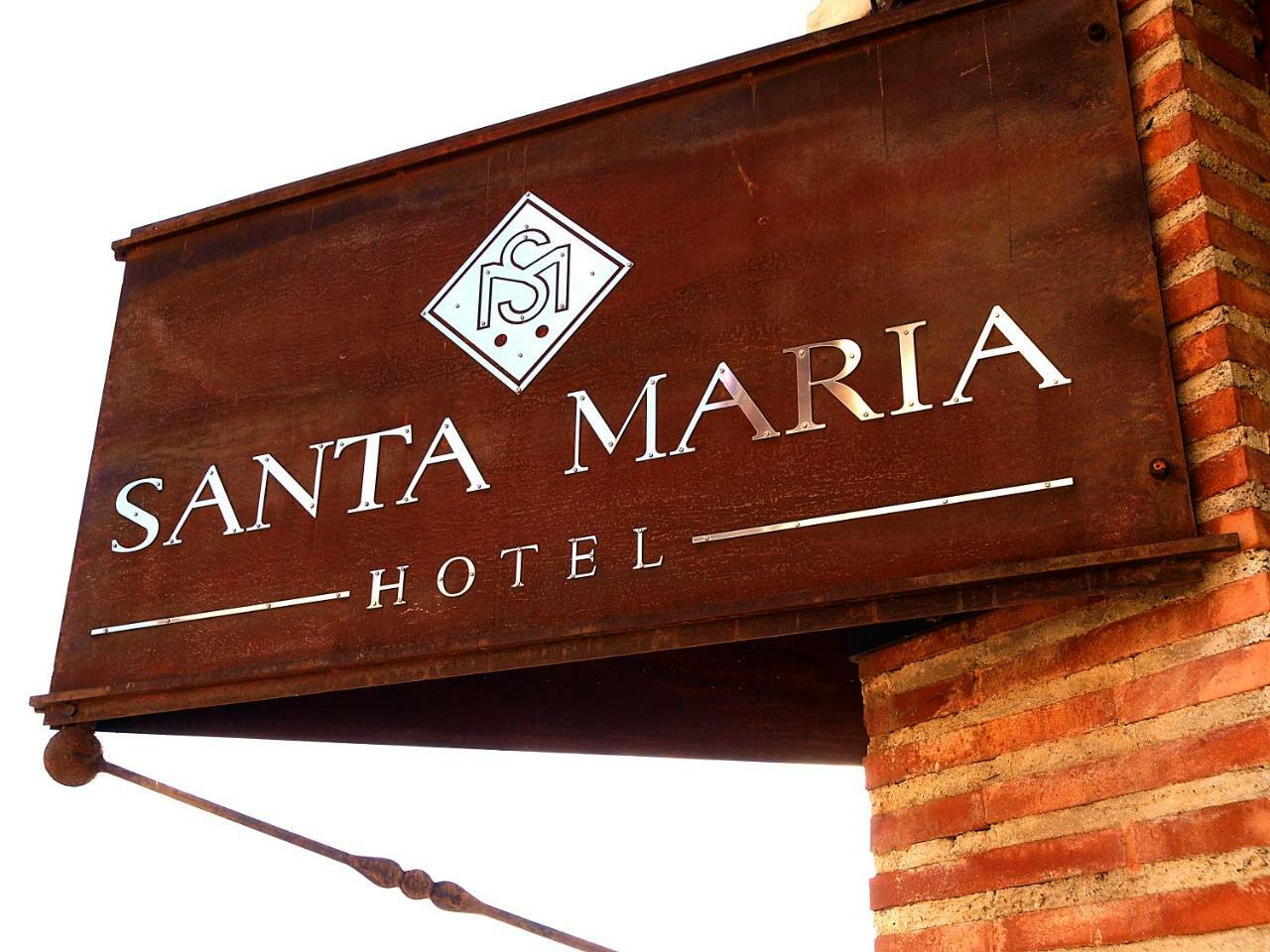 Hotel Santa Maria De Alquézar Екстериор снимка